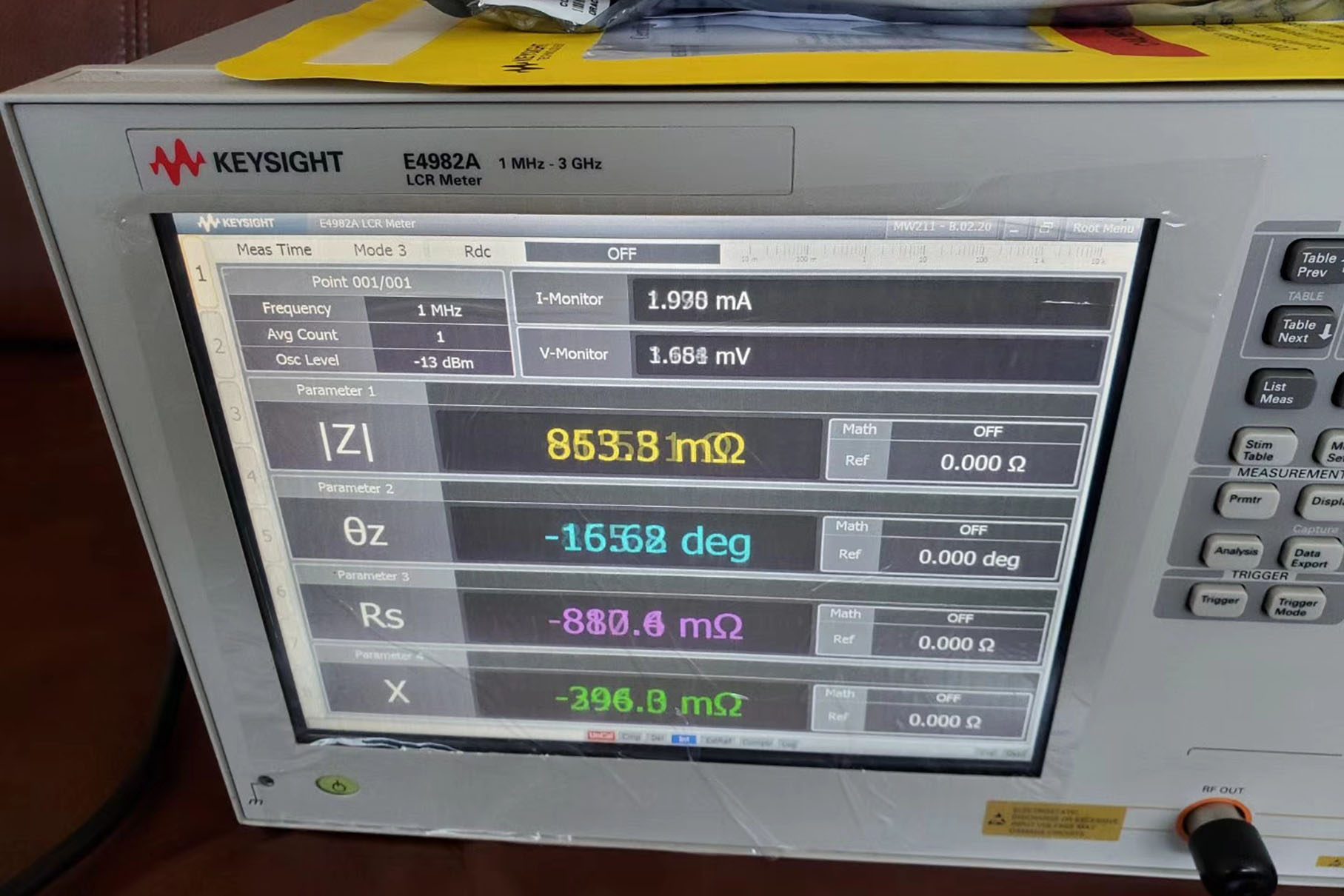 Agilent E4990A/是德Keysight阻抗分析仪